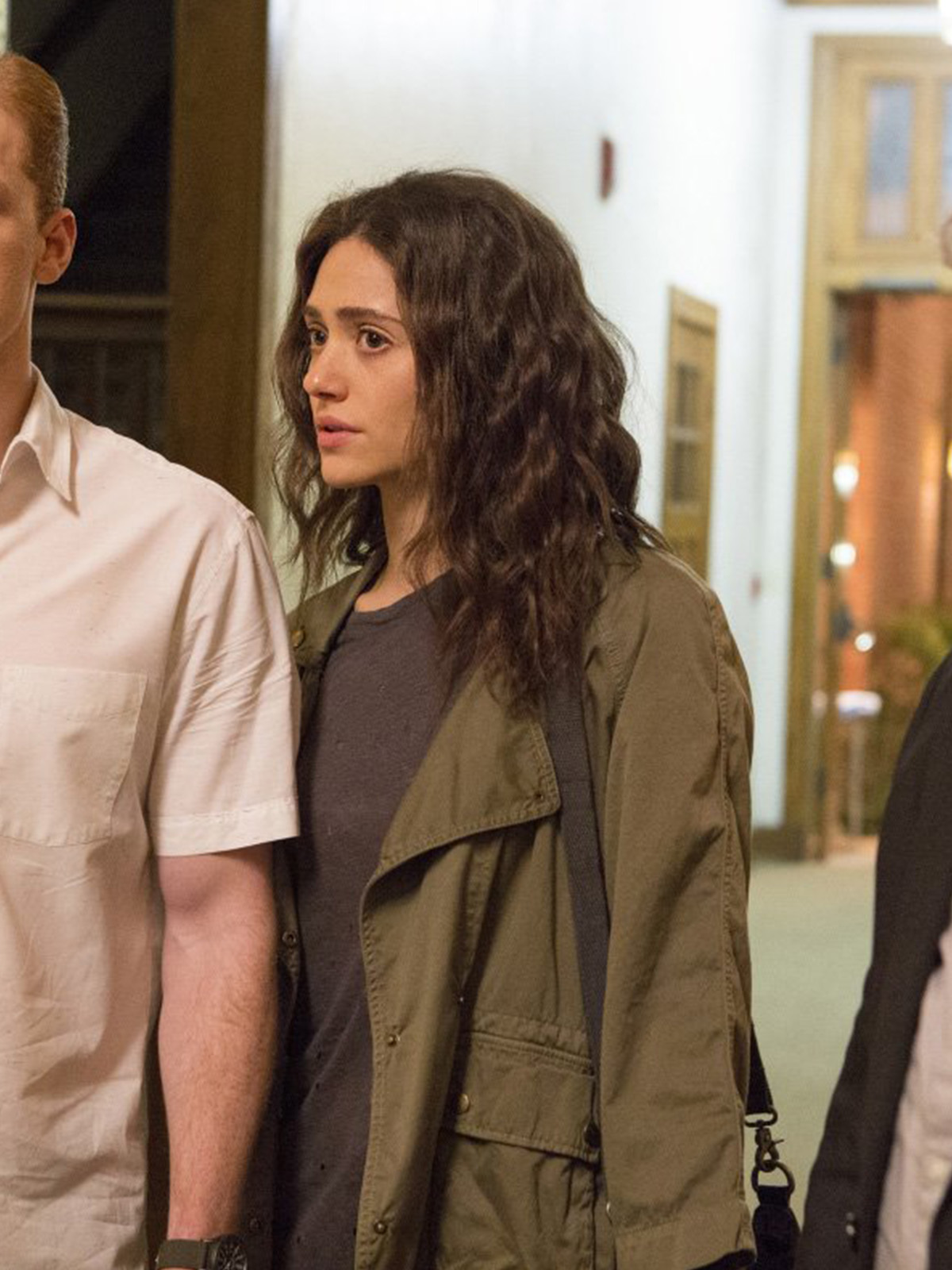 Emmy Rossum Fiona Gallagher Shameless TV Series Coat