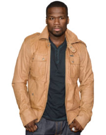 End of Watch 50 Cent Leather Jacket