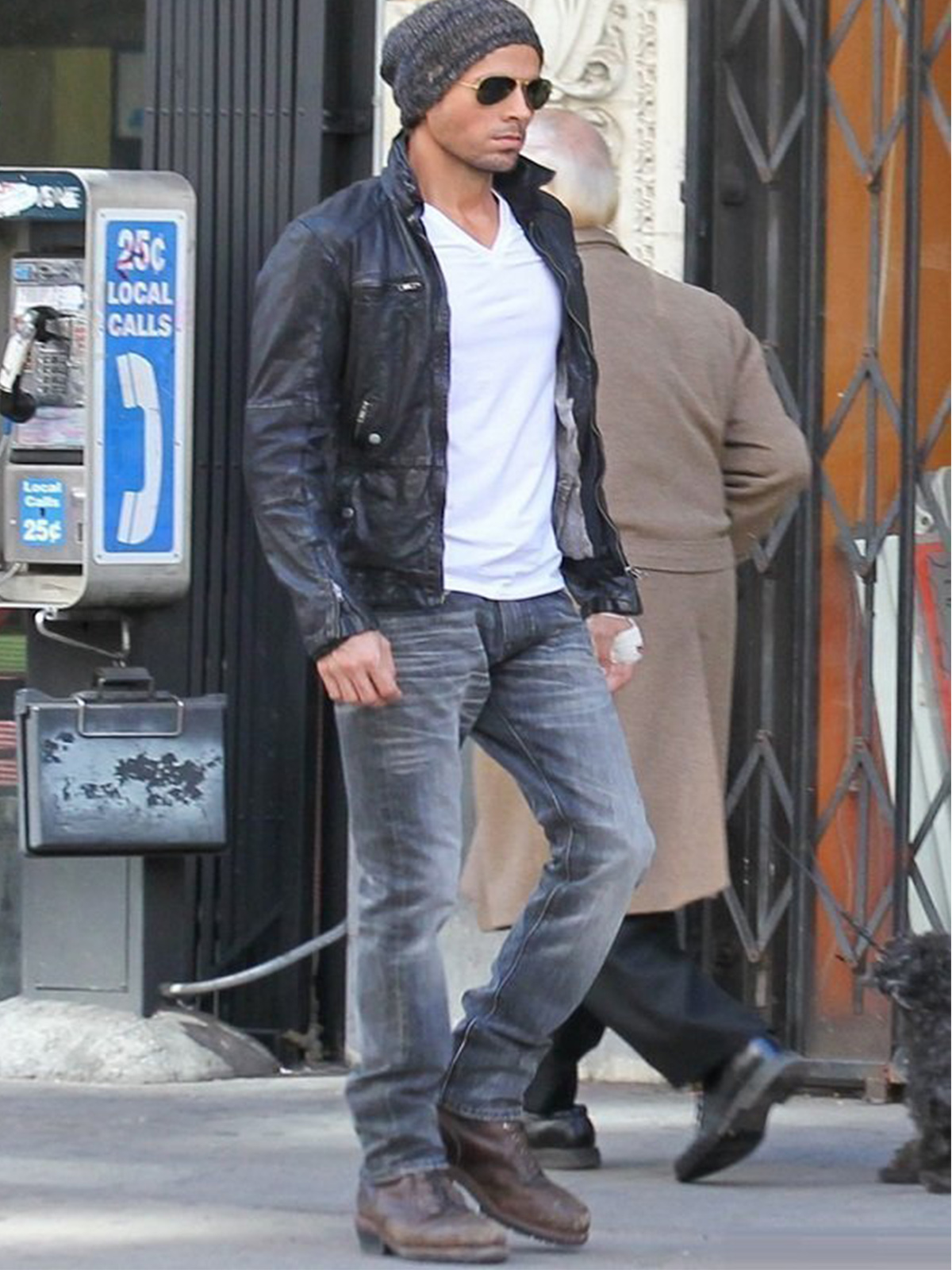 Enrique Iglesias Heart Attack Leather Jacket