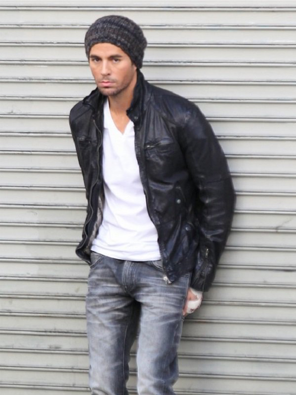 Enrique Iglesias Heart Attack Leather Jacket