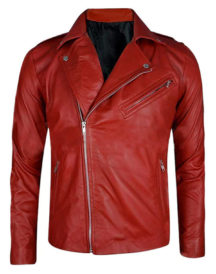 Fergal Devitt Motorcycle Red Jacket