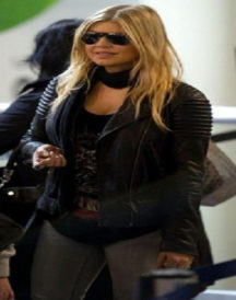 Fergie Padded Black Jacket