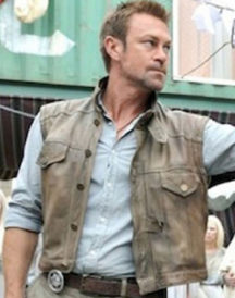 Grant Bowler Defiance Brown Vest