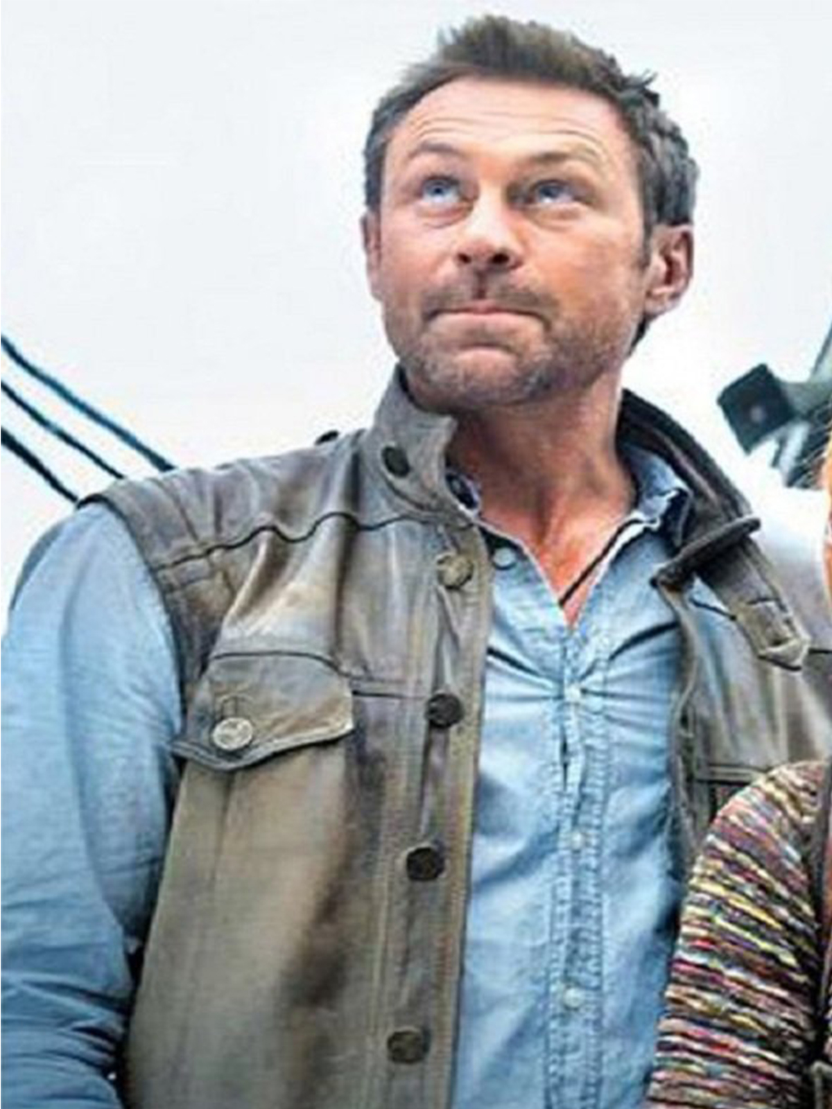 Grant Bowler Defiance Brown Vest