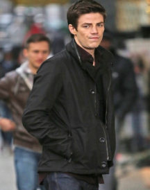 Grant Gustin The Flash Barry Allen Cotton Jacket