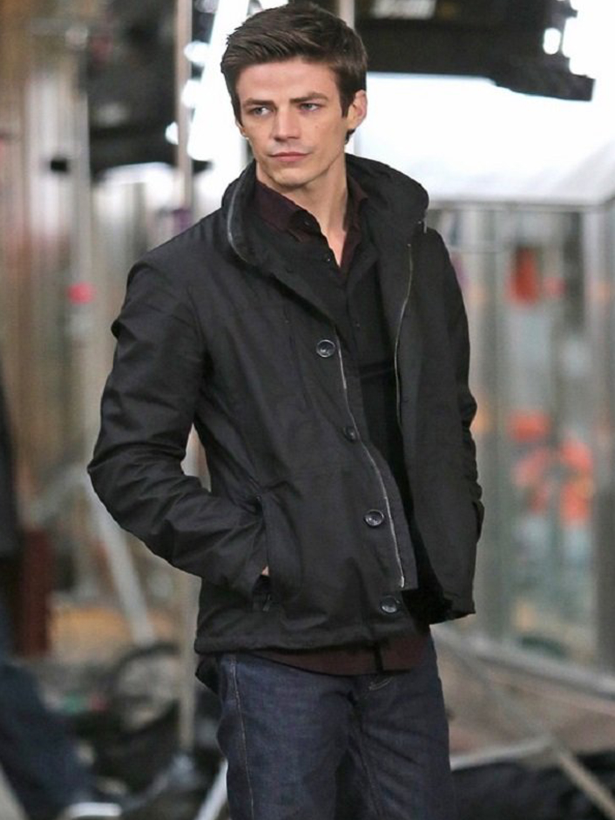 Grant Gustin The Flash Allen Jacket