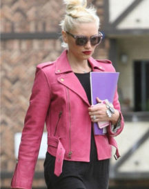 Gwen Stefani Hot Leather Jacket