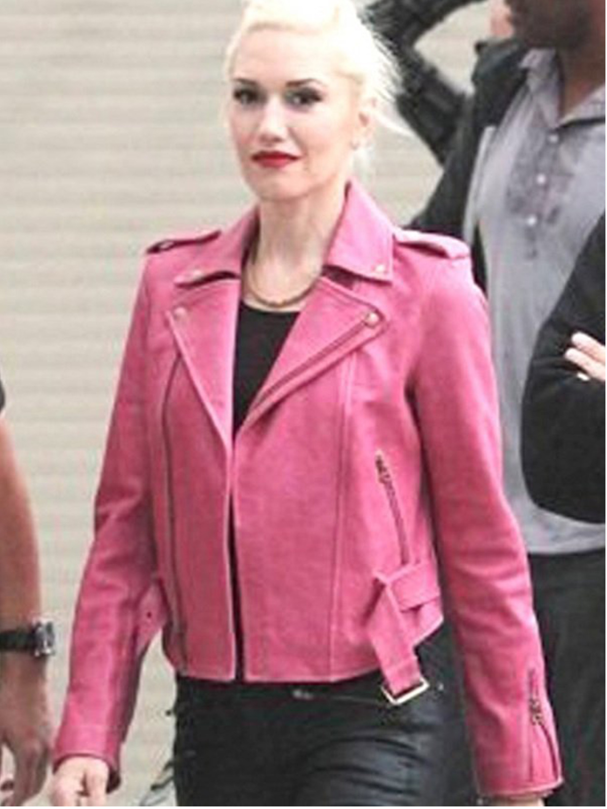 Gwen stefani leather discount jacket