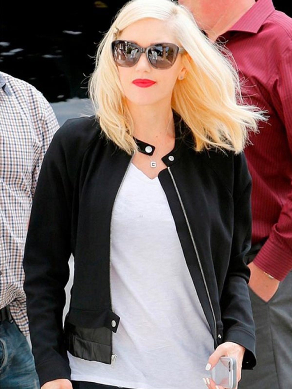 Gwen Stefani Stylish Black Jacket