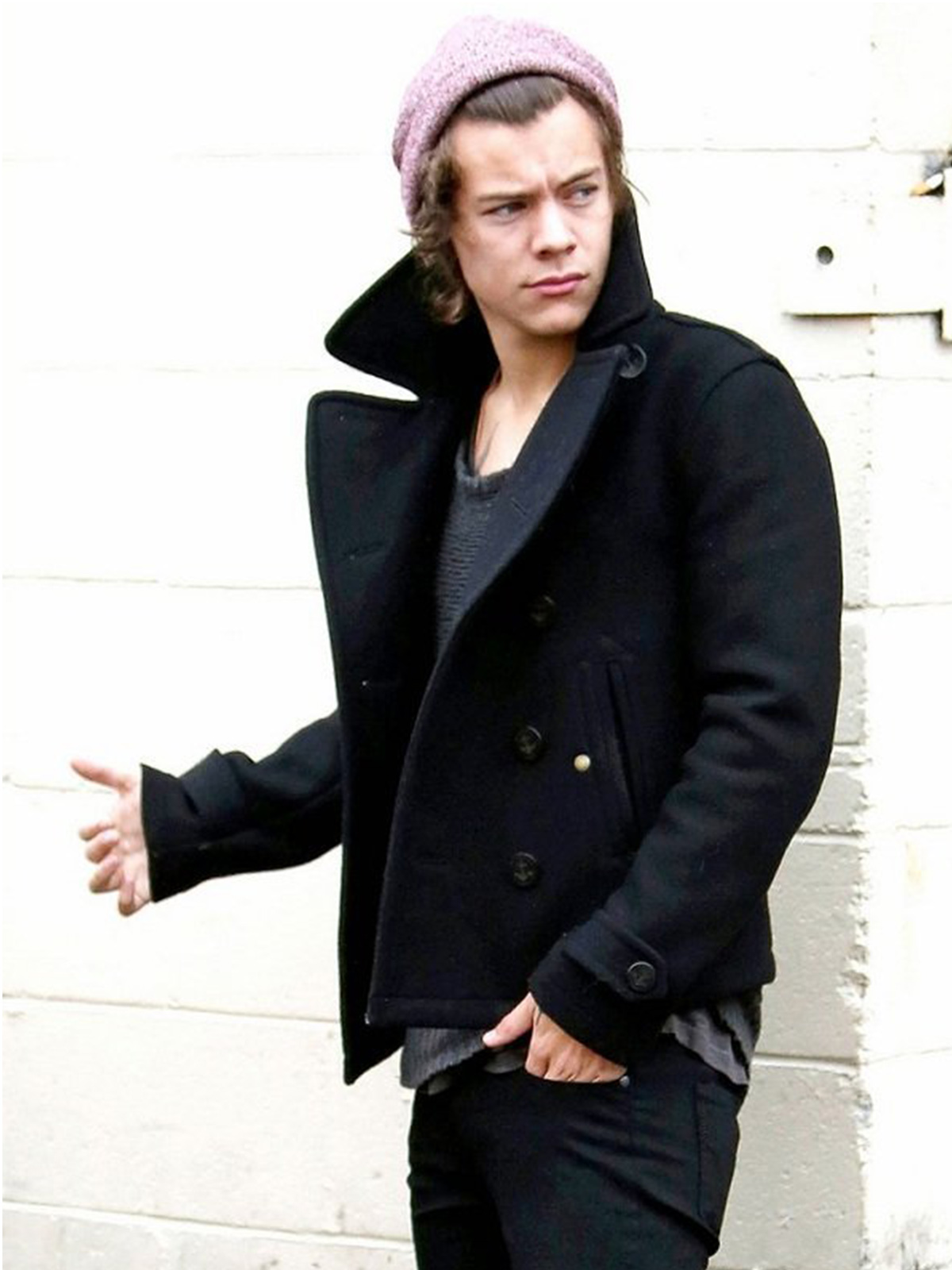 Harry Edward Styler Black Jacket