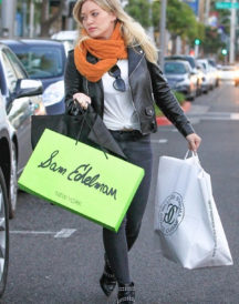 Hilary Duff Brando Leather Jacket