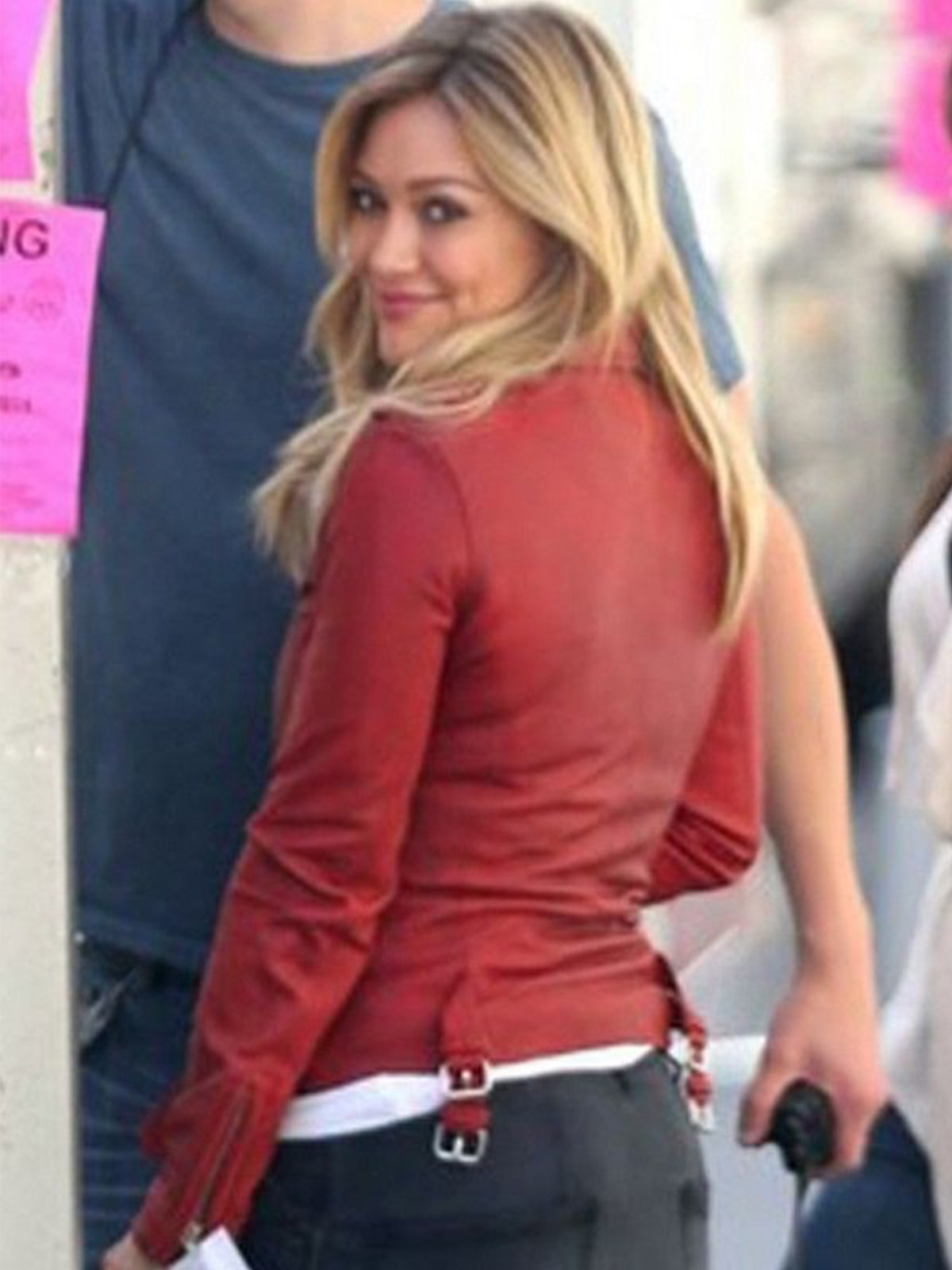 Hilary Duff Younger Series Leather Jacket