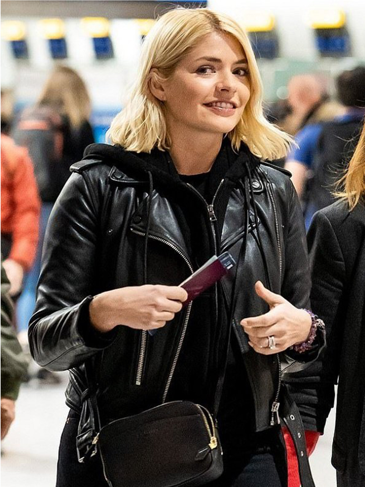 Holly Black Leather Jacket