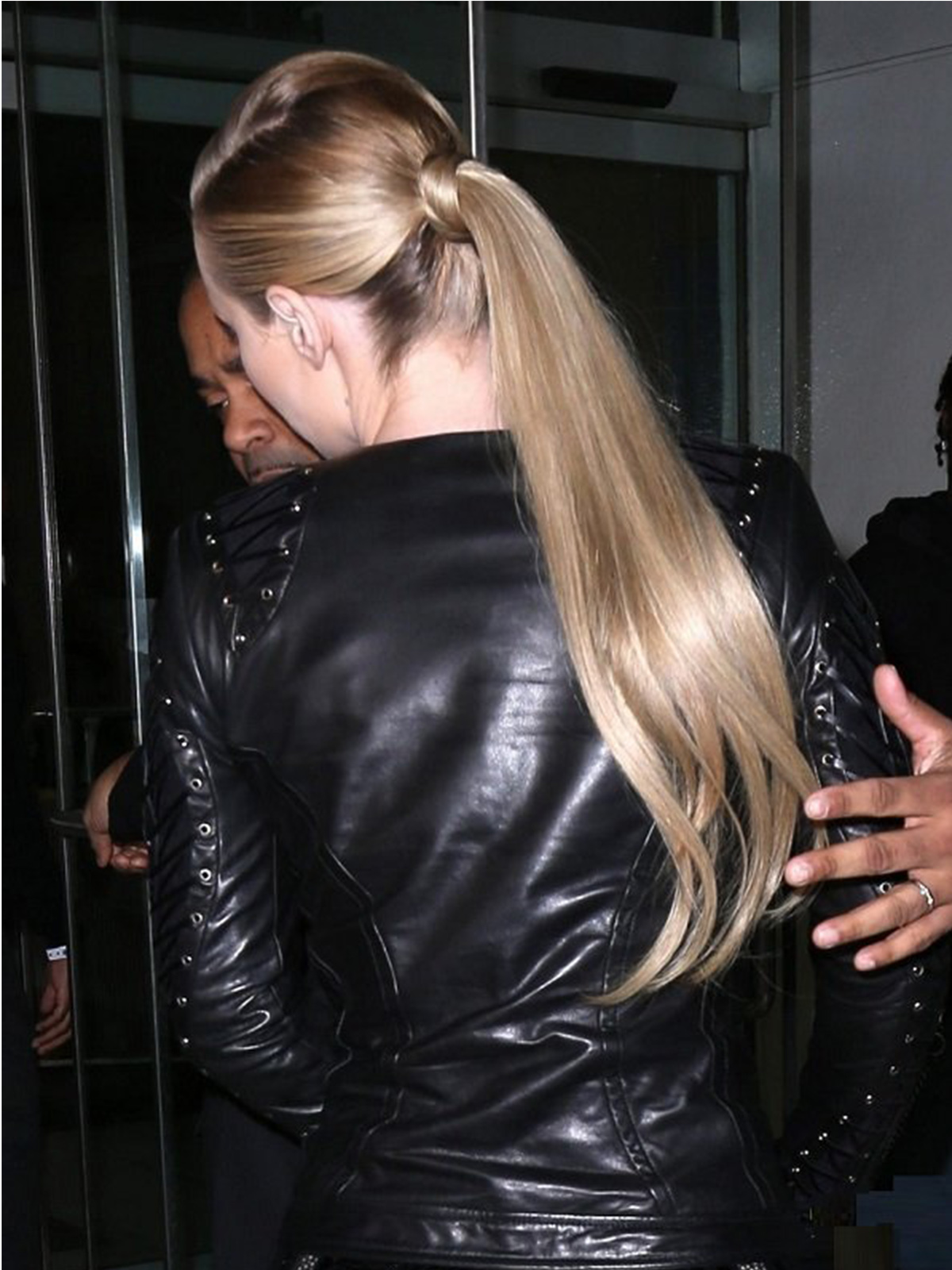 Iggy Azalea Stylish Black Leather Jacket