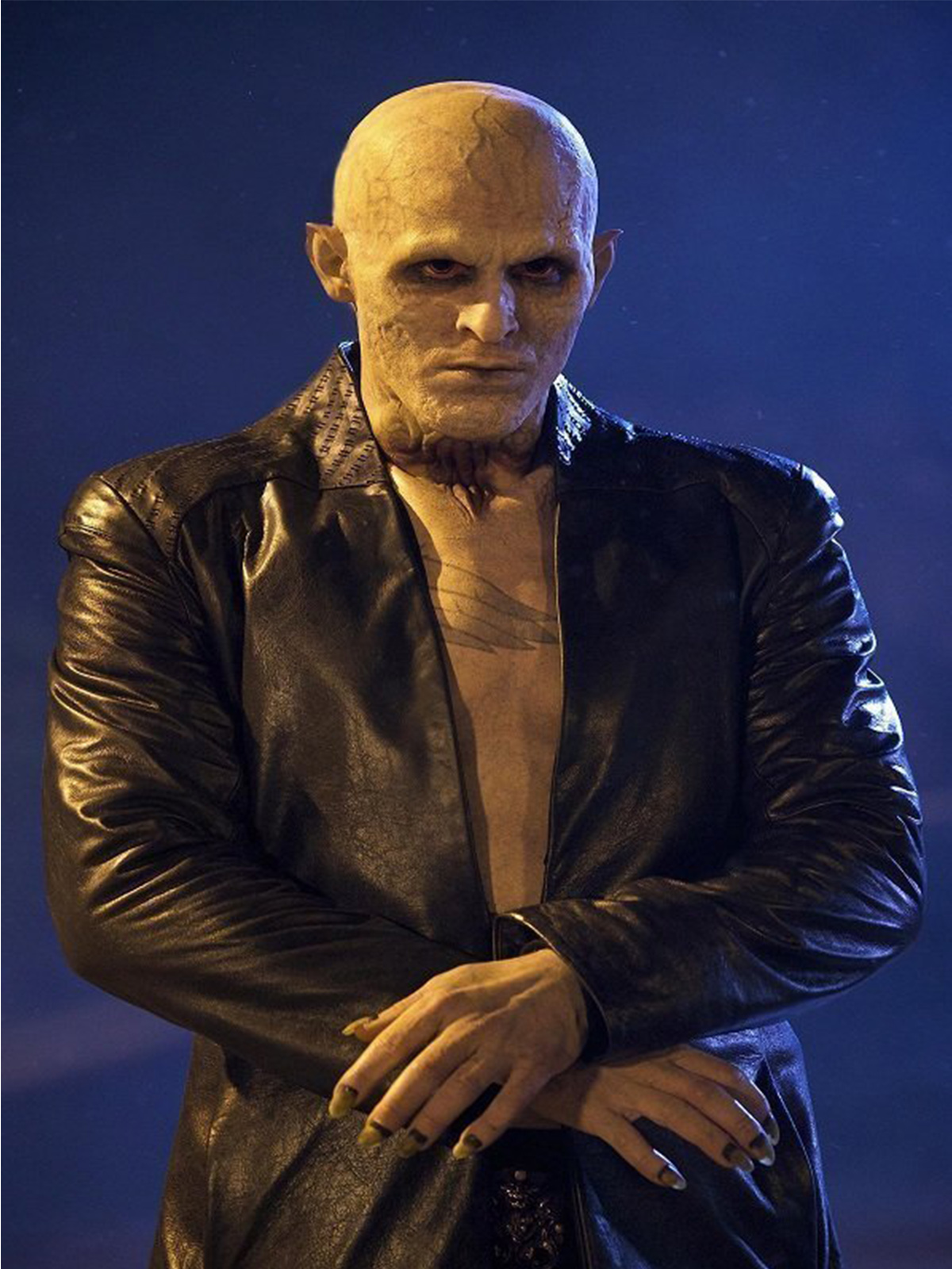 Jack Kesy The Strain Leather Trench Coat