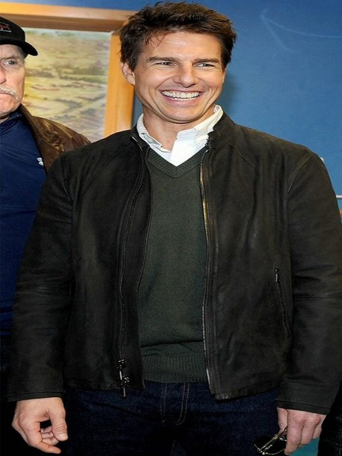 Jack Reacher Premiere Tom Cruise Black Jacket