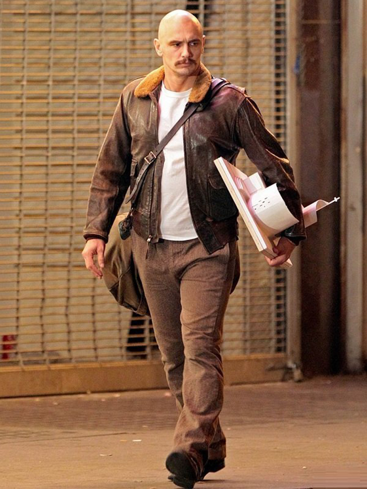James Franco Zeroville Brown Leather Jacket