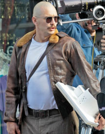 James Franco Zeroville Brown Leather Jacket