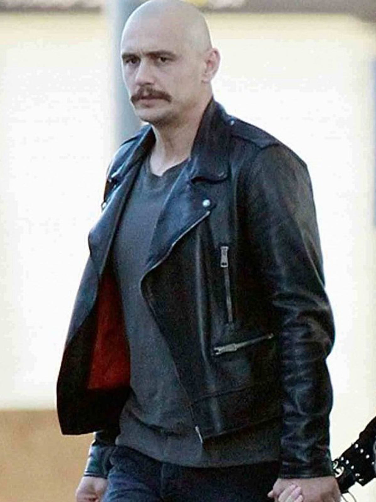 James Franco Zeroville Black Leather Jacket