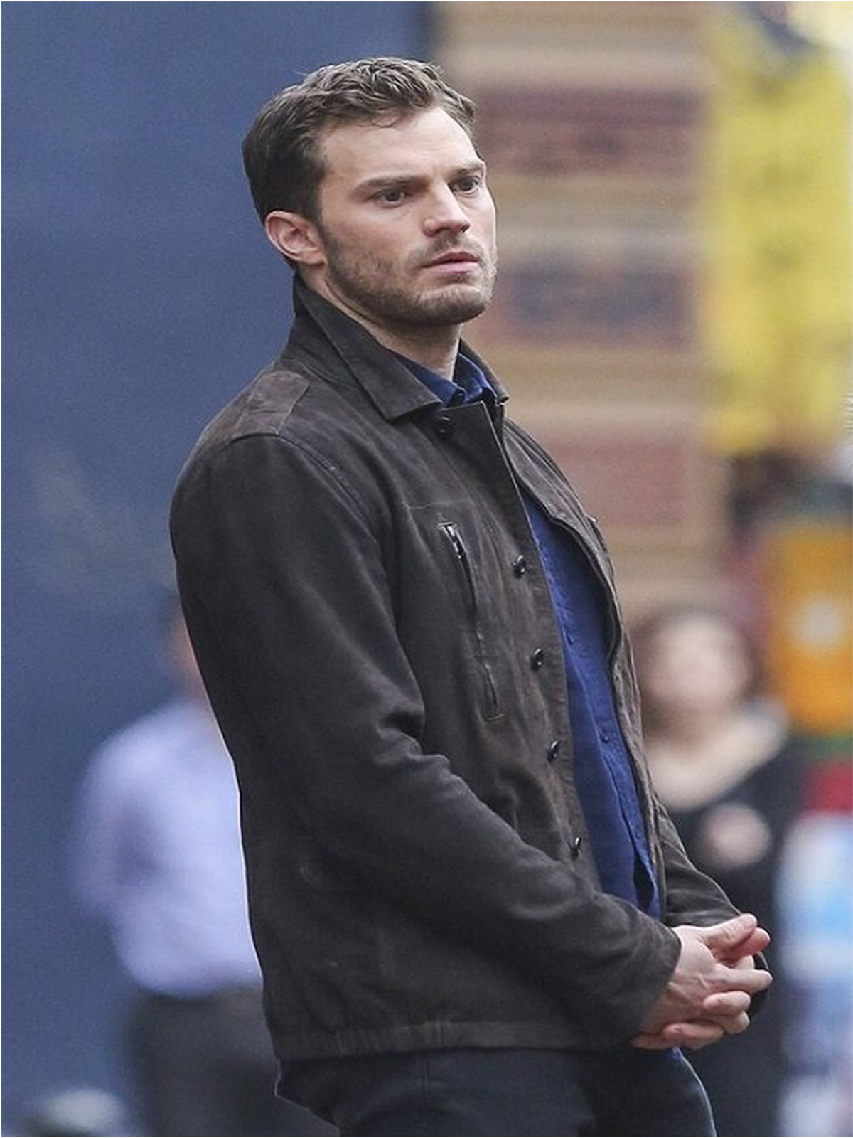 Jamie Dornan Shades Darker Jacket