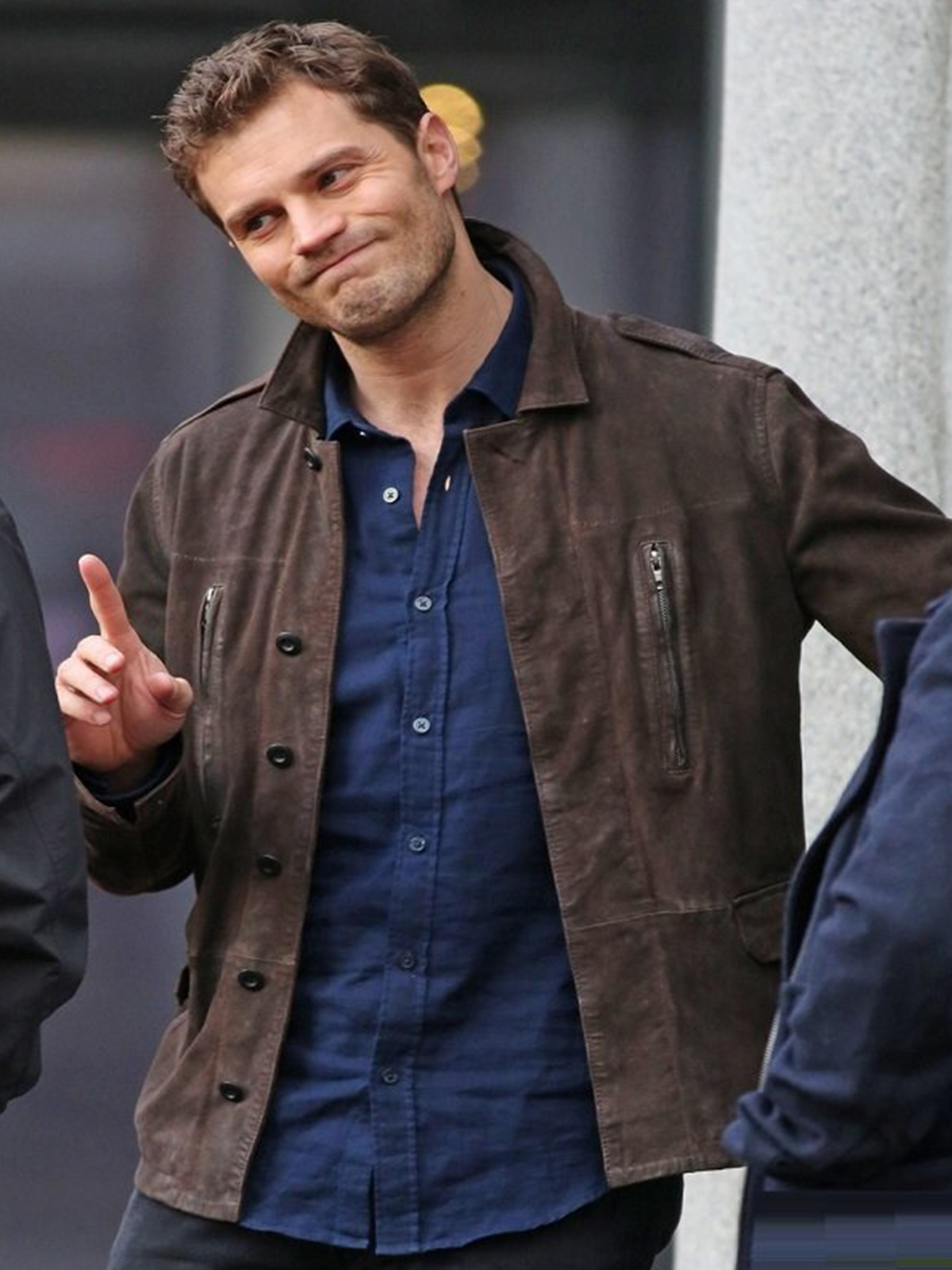 Jamie Dornan Shades Darker Jacket