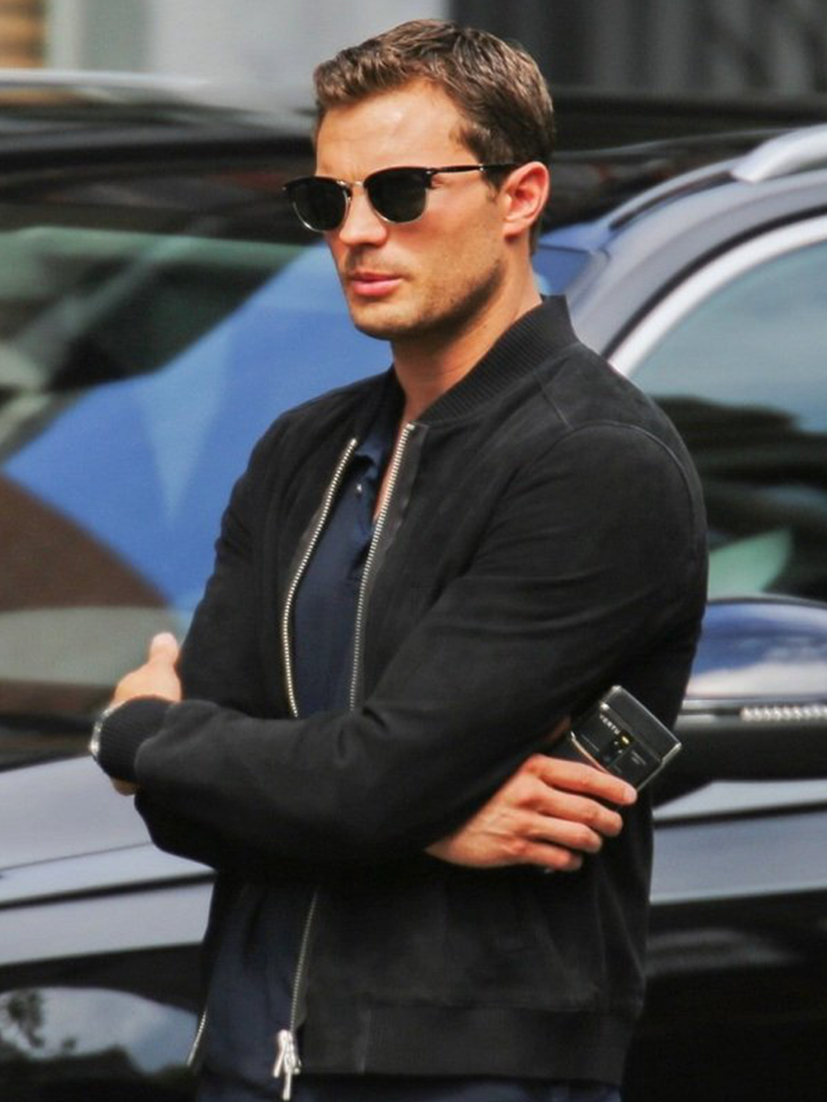 Jamie Dornan Fifty Shades Freed Leather Jacket