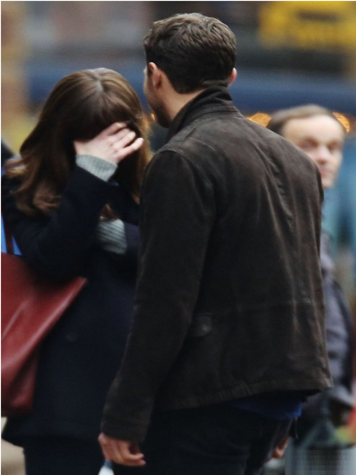 Jamie Dornan Shades Darker Jacket