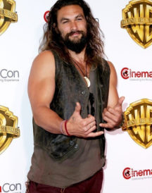 Jason Momoa Black Leather Vest