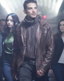 Jeff Ward Agents of Shield Brown Jacket
