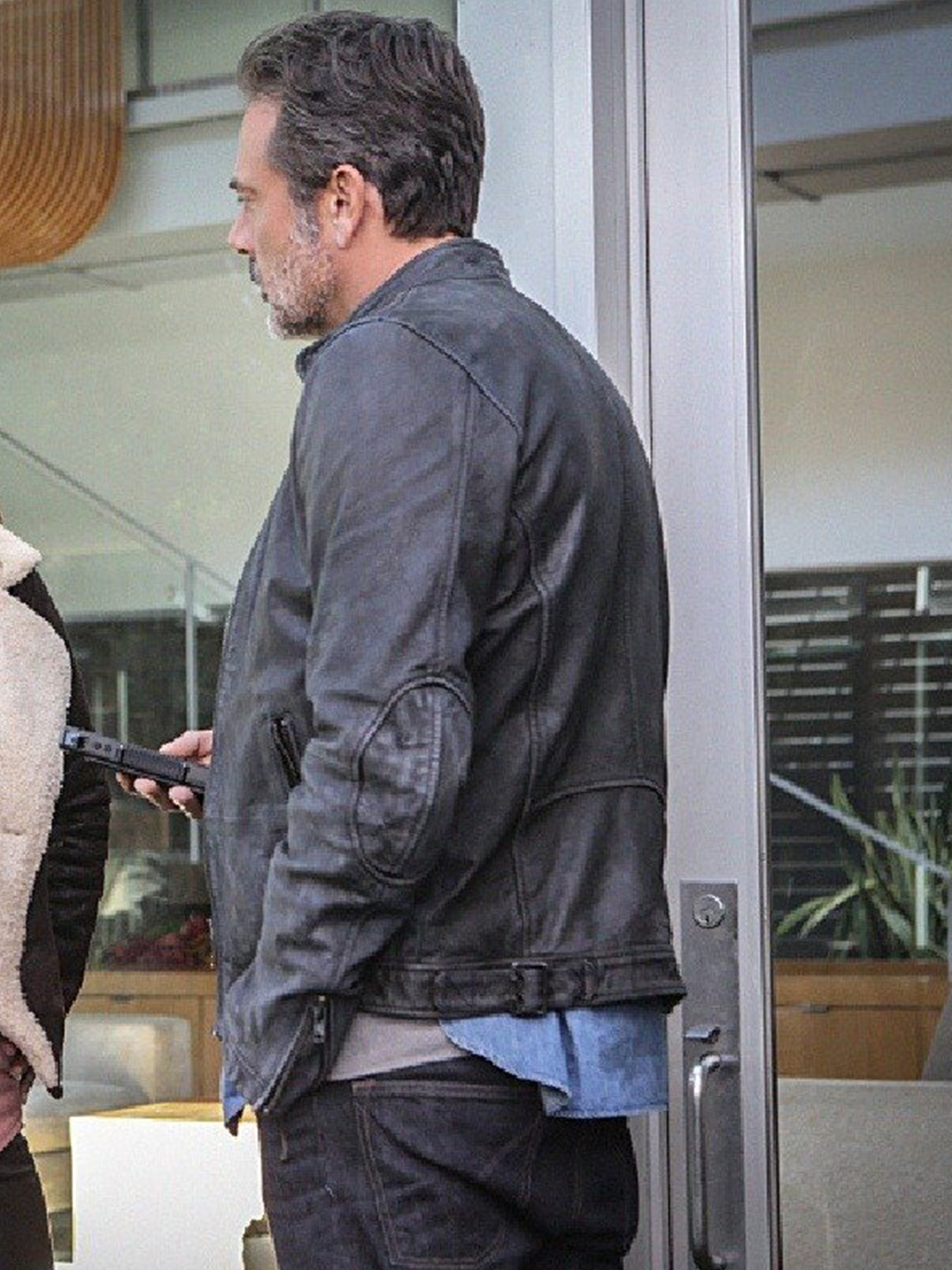 Jeffrey Dean Morgan Leather Jacket