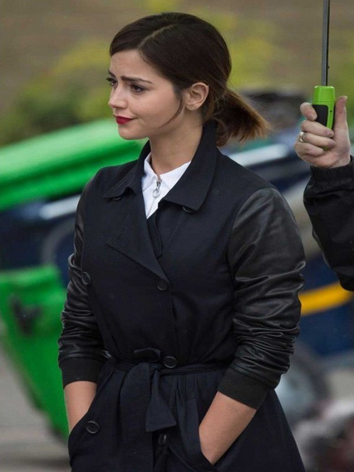 Jenna Coleman Doctor Wool Coat