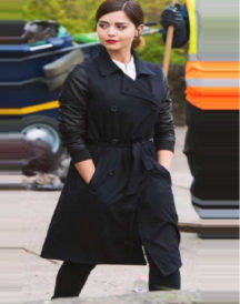 Jenna Coleman Doctor Wool Coat