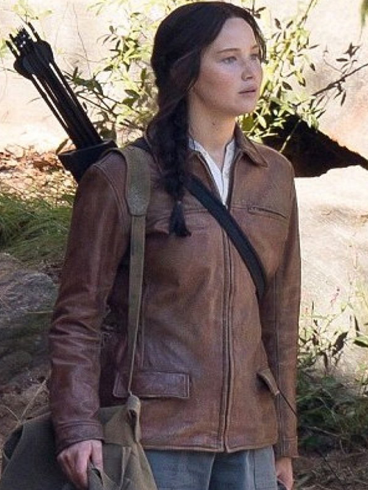 Jennifer Lawrence Hunger Games Jacket