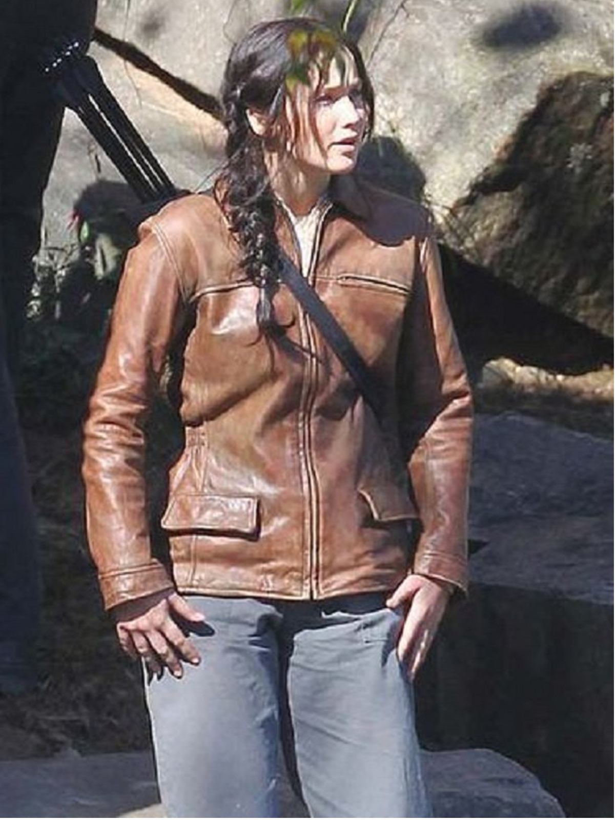 Jennifer Lawrence Hunger Games Jacket