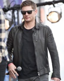 Jensen Ackles Leather Jacket