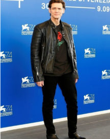 Jim Carrey Motorcycle Black Jacket
