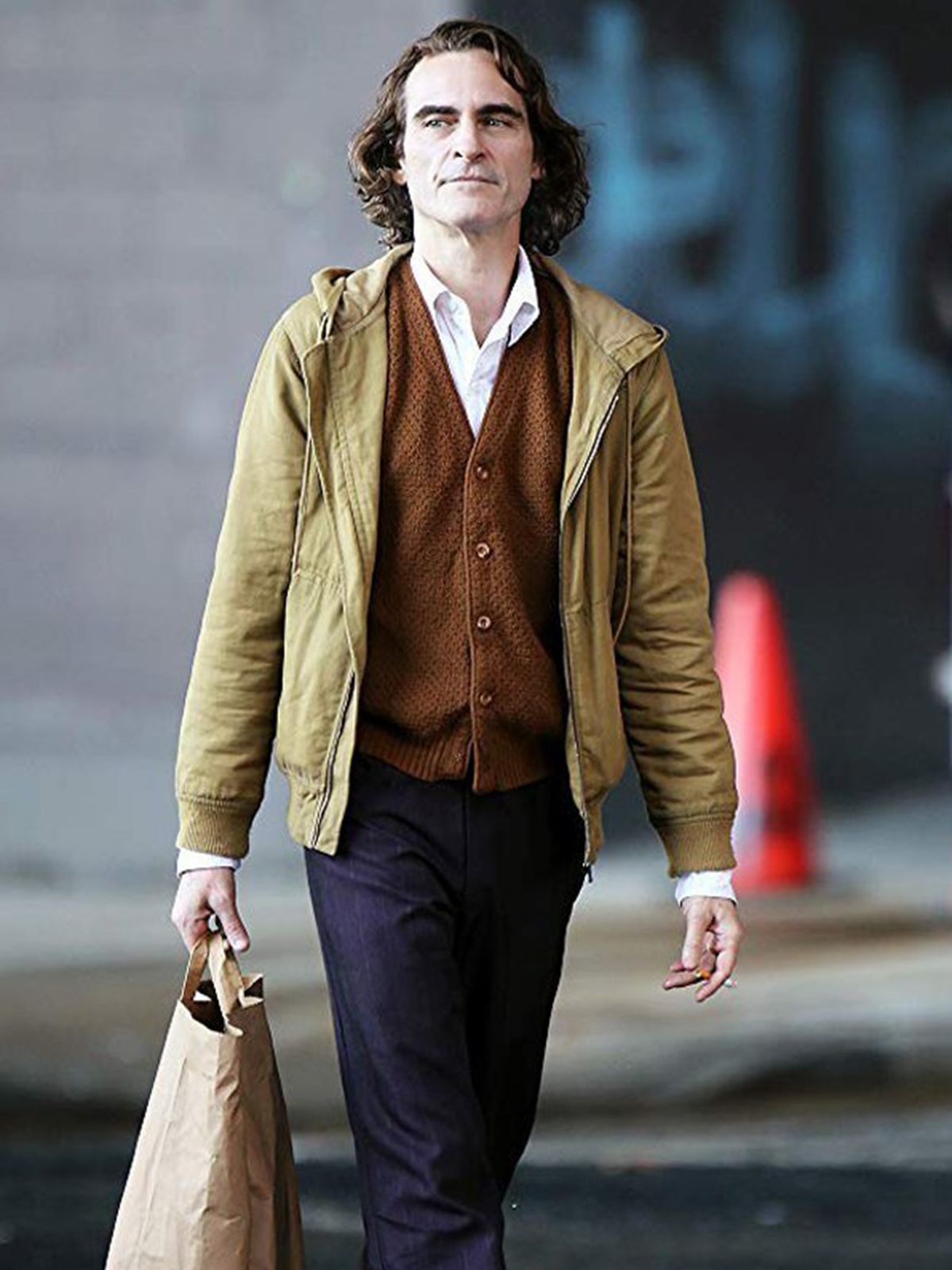 Joaquin Phoenix Cotton Jacket in Joker 2019