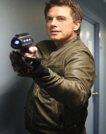 John Barrowman Brown Jacket