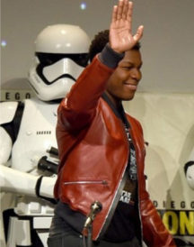 John Boyega Star Wars Red Jacket