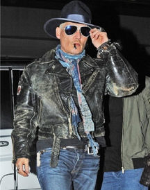 Johnny Depp Black Leather Jacket Johnny Depp Black Leather Jacket