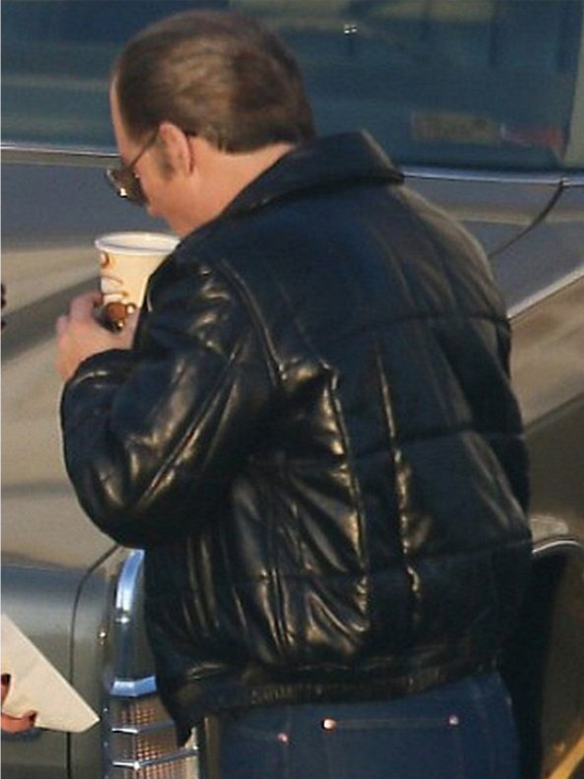 Johnny Depp Black Mass Bomber Leather Jacket