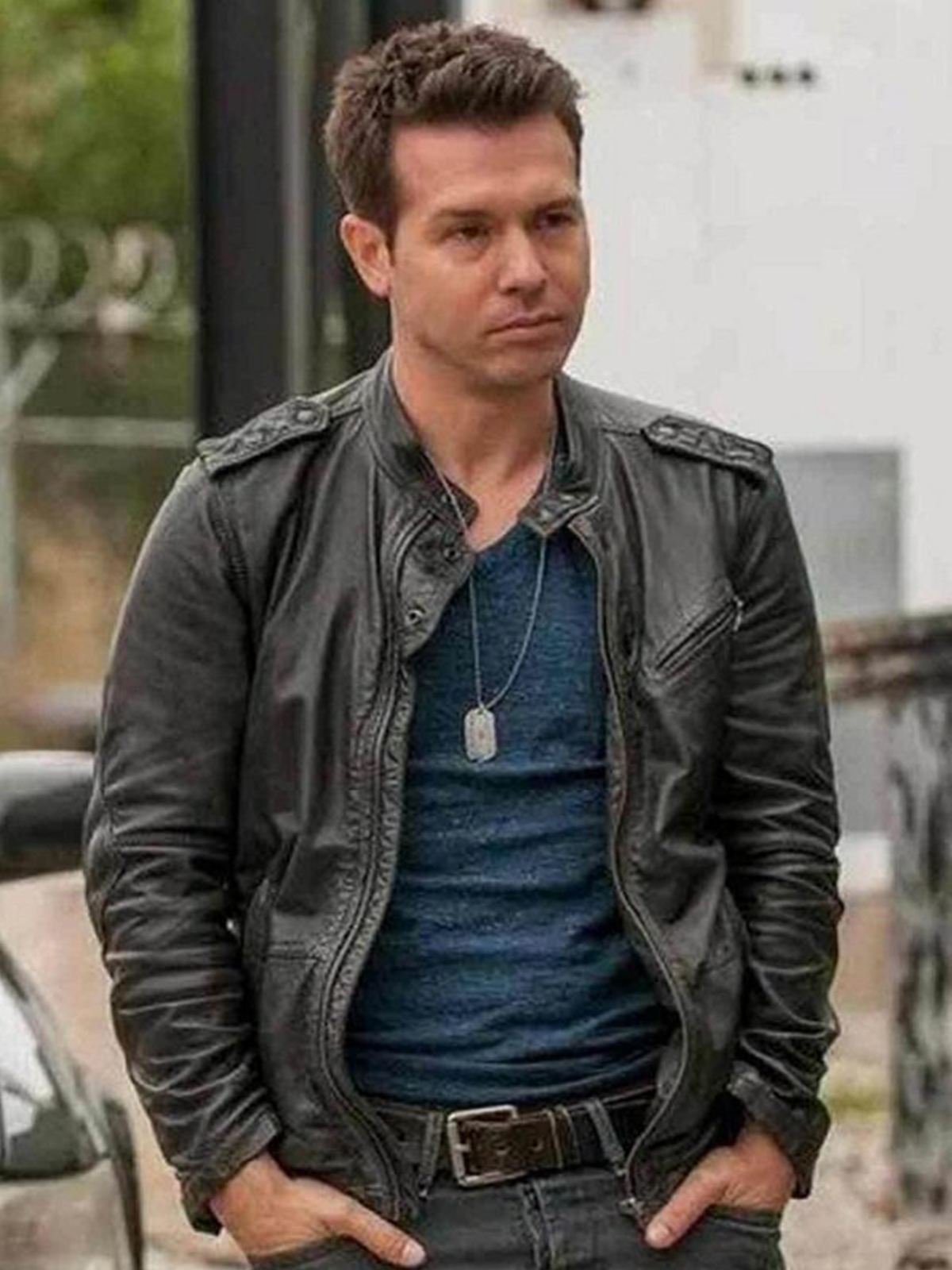 Jon Seda Chicago PD Black Jacket