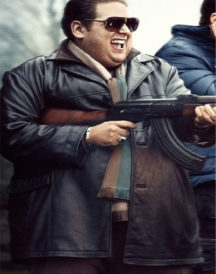Jonah Hill War Dogs Leather Jacket