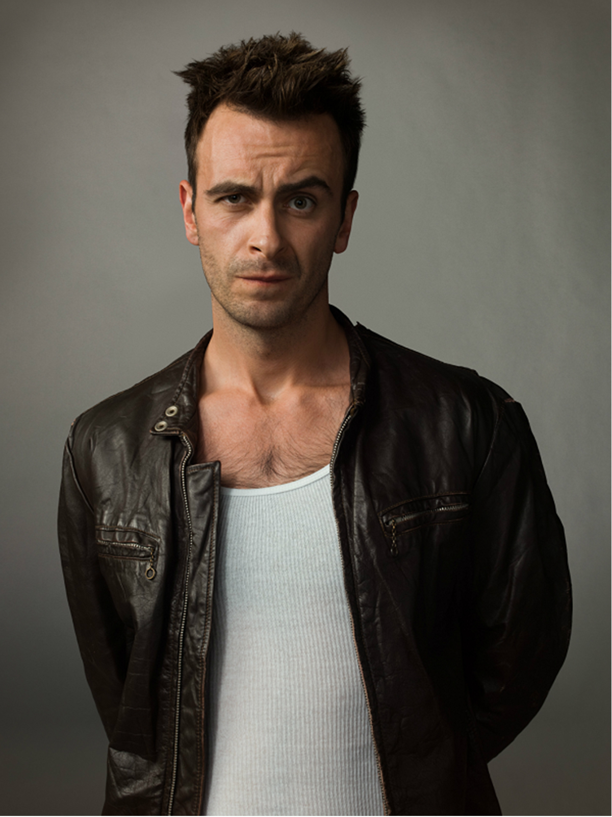 Joseph Gilgun Preacher Leather Jacket