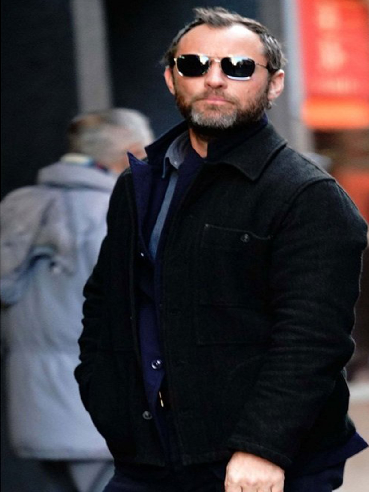 Jude Law The Rhythm Section Jacket