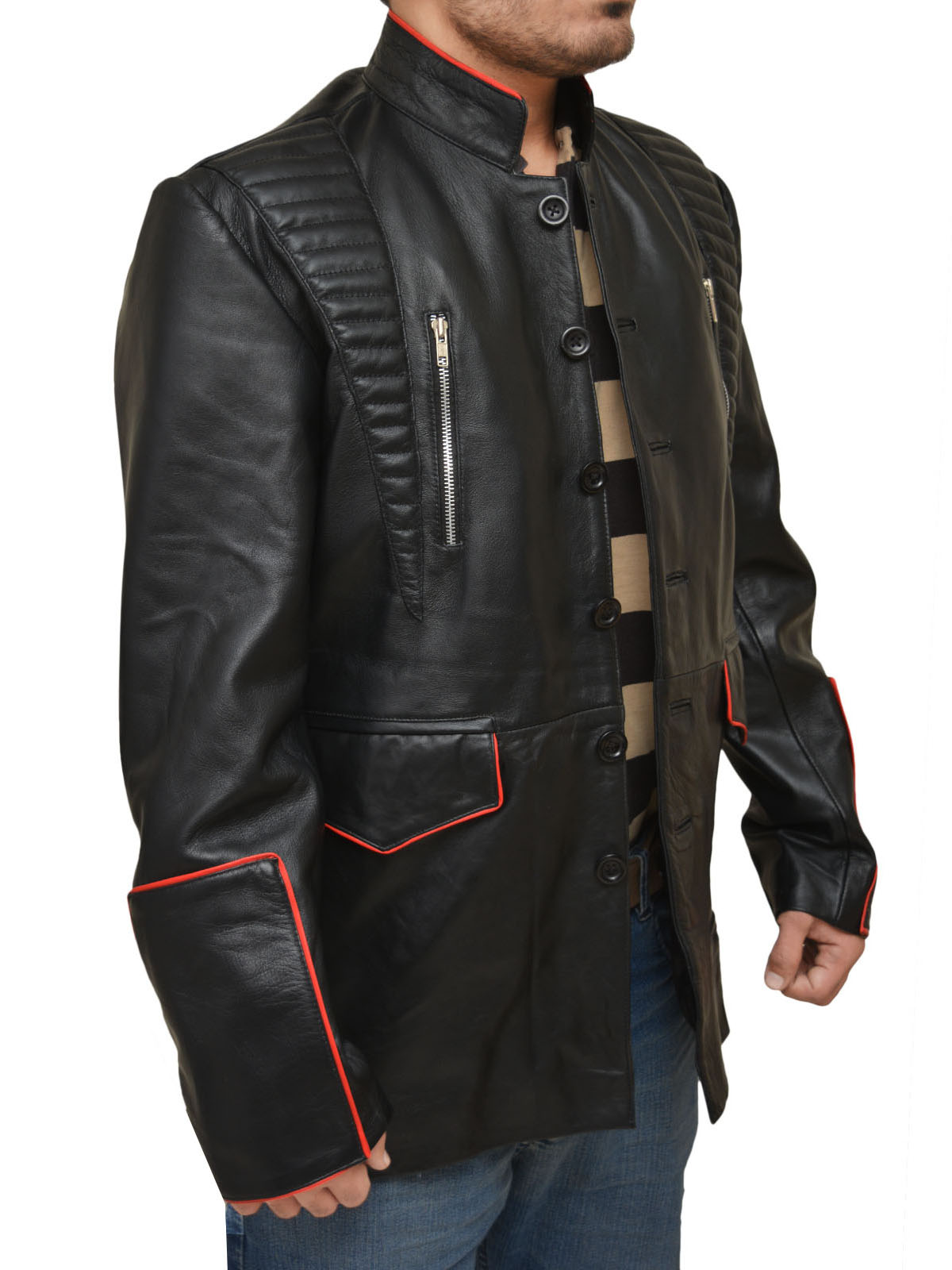 Julian Casablancas Stylish Leather Jacket