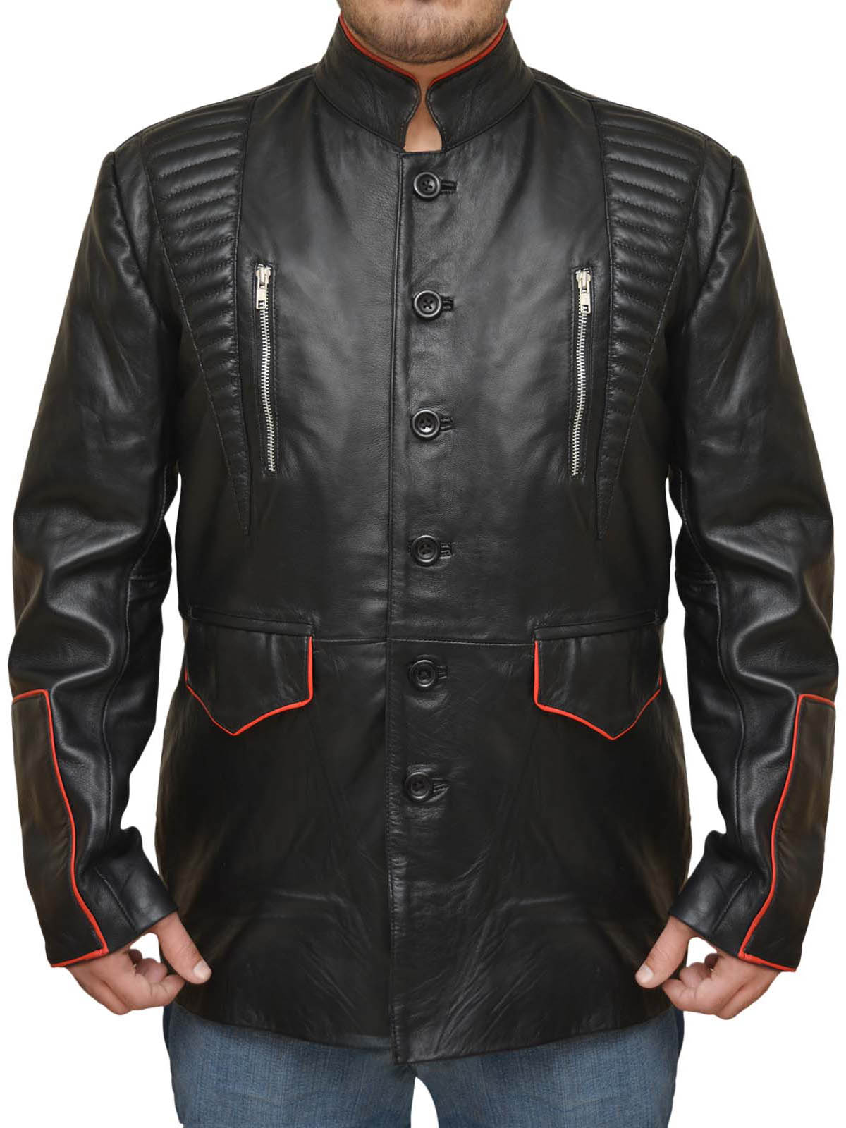 Julian Casablancas Stylish Leather Jacket