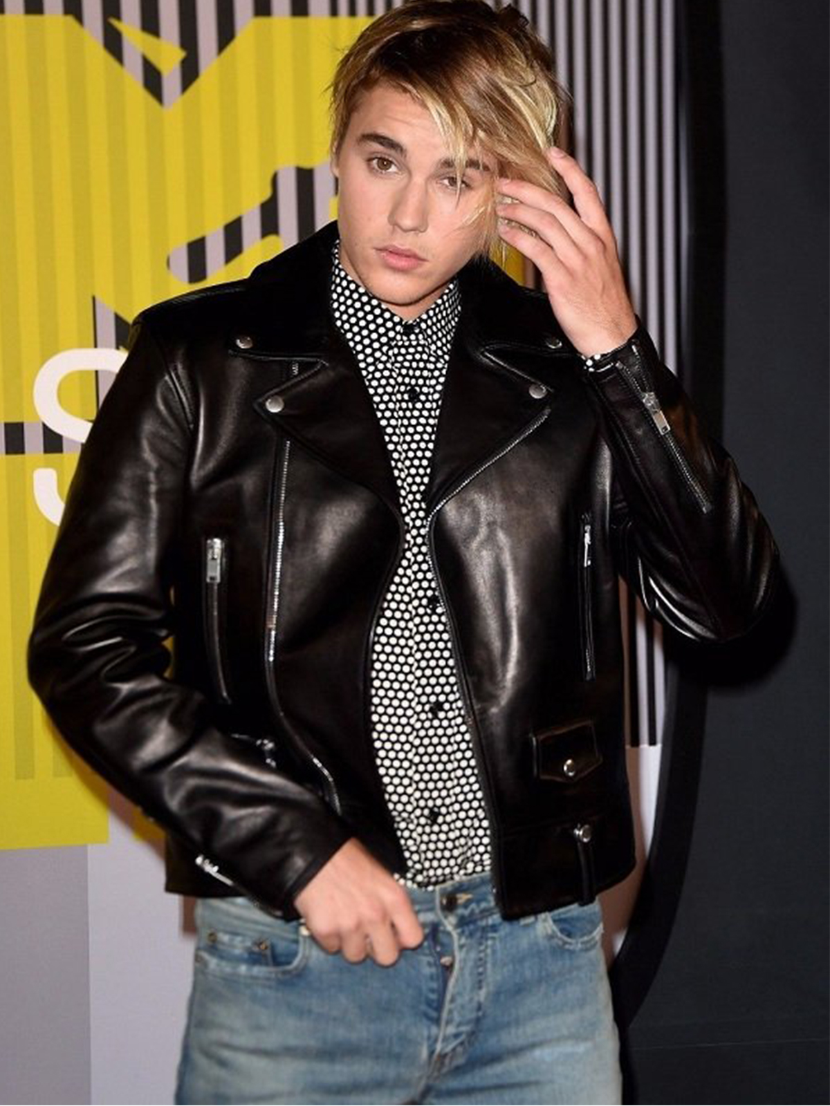 Justin Bieber Leather Jacket