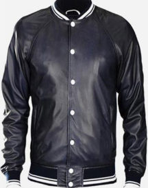 Justin Bieber Varsity Leather Jacket