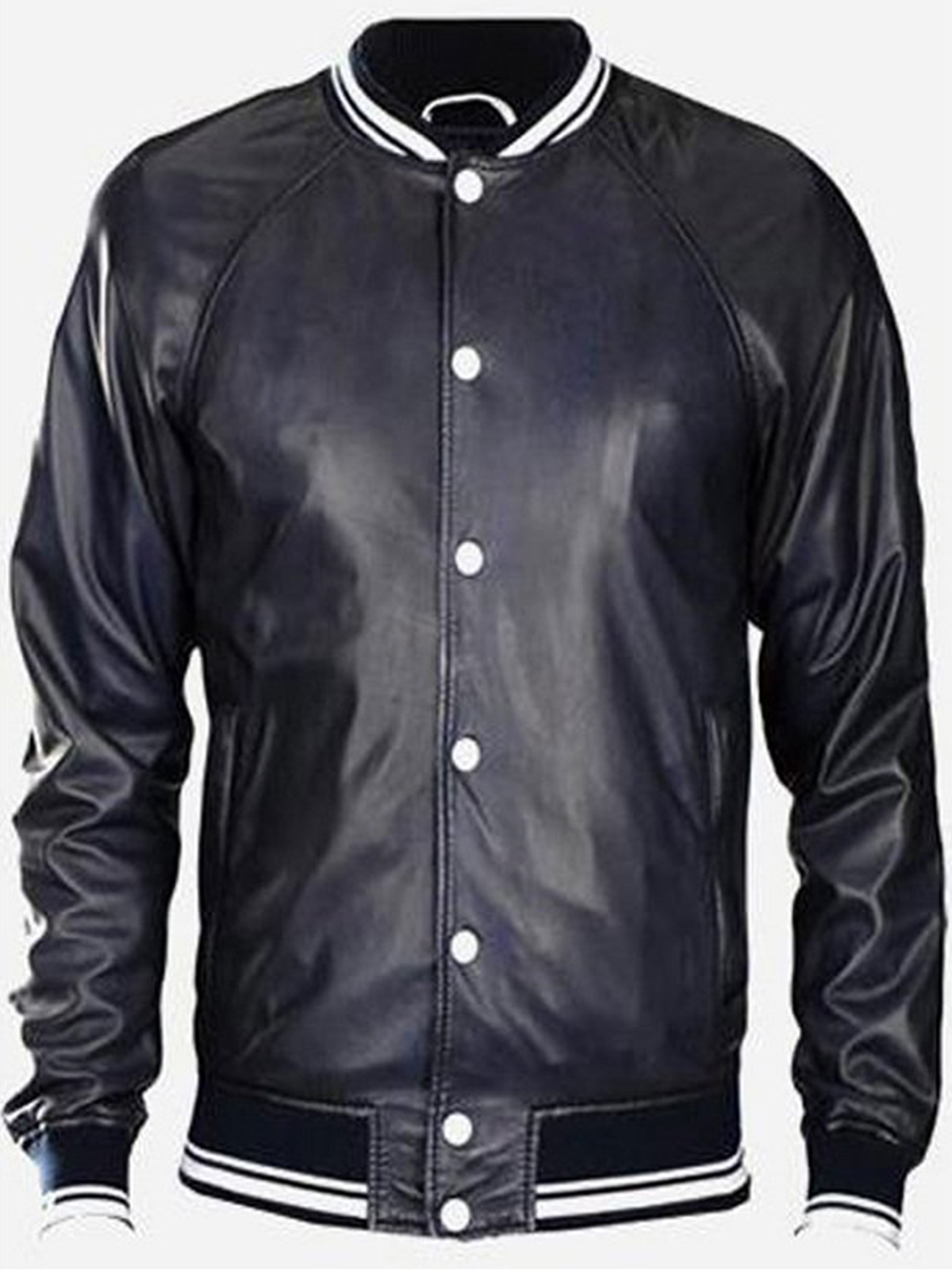Justin Bieber Varsity Bomber Leather Jacket
